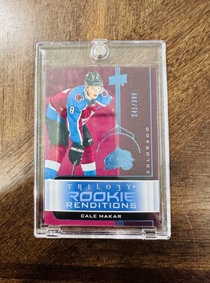 2019 Cale Makar RC Serial # Upper Deck Trilogy - Rookie Renditions (RC) NHL