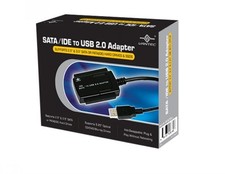 VANTEC SATA/IDE to USB 2.0 Adapter W/ Power Cables Full Kit Supports 2.5"/3.5"