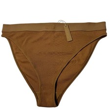 SKIMS Cotton Rib Brief Camel 2X