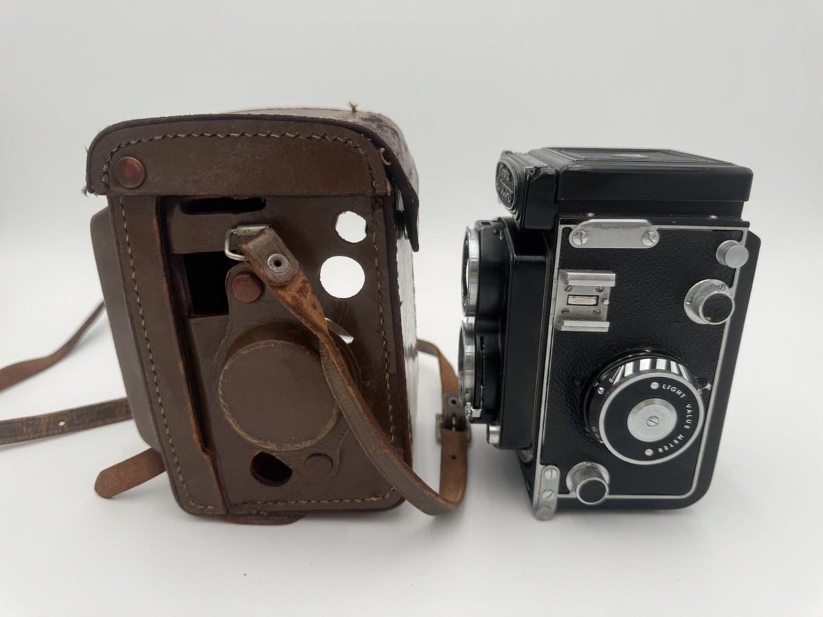 Vintage MINOLTA AUTOCORD TLR CHIYOKO Film Camera ROKKOR 75mm Vintage MINOLTA AUTOCORD TLR CHIYOKO Film Camera ROKKOR 75mm