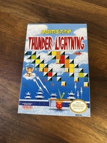 Thunder & Lightning (Nintendo NES) Authentic Complete in Box CIB REV-A