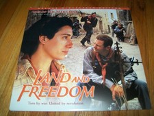 LAND AND FREEDOM Laserdisc LD BRAND NEW SEALED WIDESCREEN FORMAT VERY RARE