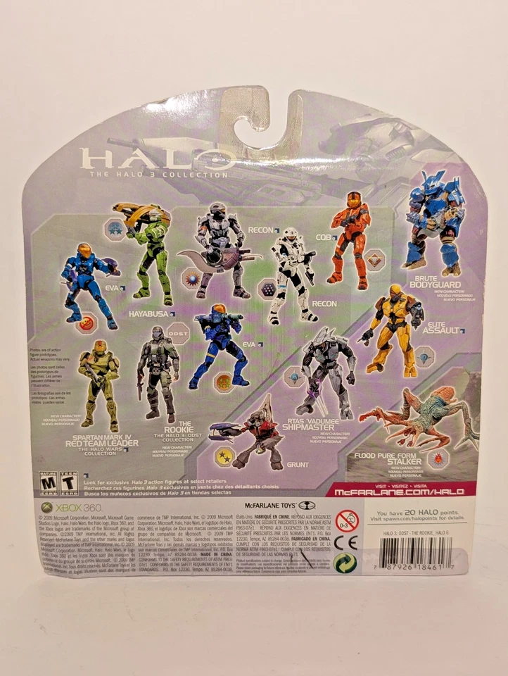 Новый запечатанный McFarlane игрушки Halo 3 ODST коллекции новичок солдат фигурка 2009 - Изображение 3 из 3