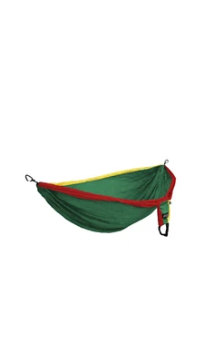 ENO Doublenest Rasta 2 Person Lightweight Nylon Camping, Hiking Hammock