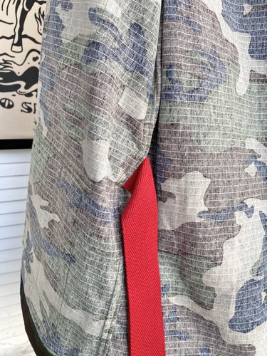 Off-White Camo Field Jacket Patch Cargo 13 M-65 Men's Green Coat Size S - M - Picture 20 of 24