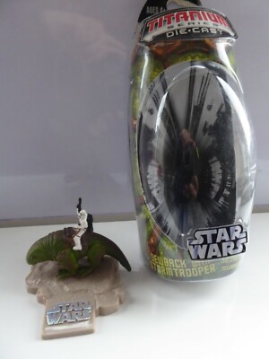 Star Wars DEWBACK mit STORMTROOPER Titan Serie Diecast RAR Sammlerstück