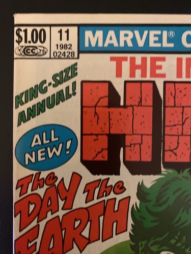 Incredible HULK ANNUAL Comic book lot (3) issues 9, 11, 12. - Picture 10 of 16