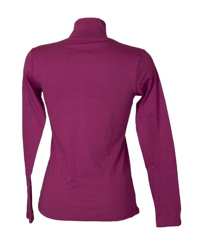 Lupetto donna maglia mezzo collo manica lunga caldo e soffice cotone bio RAGNO a - Foto 48 di 84