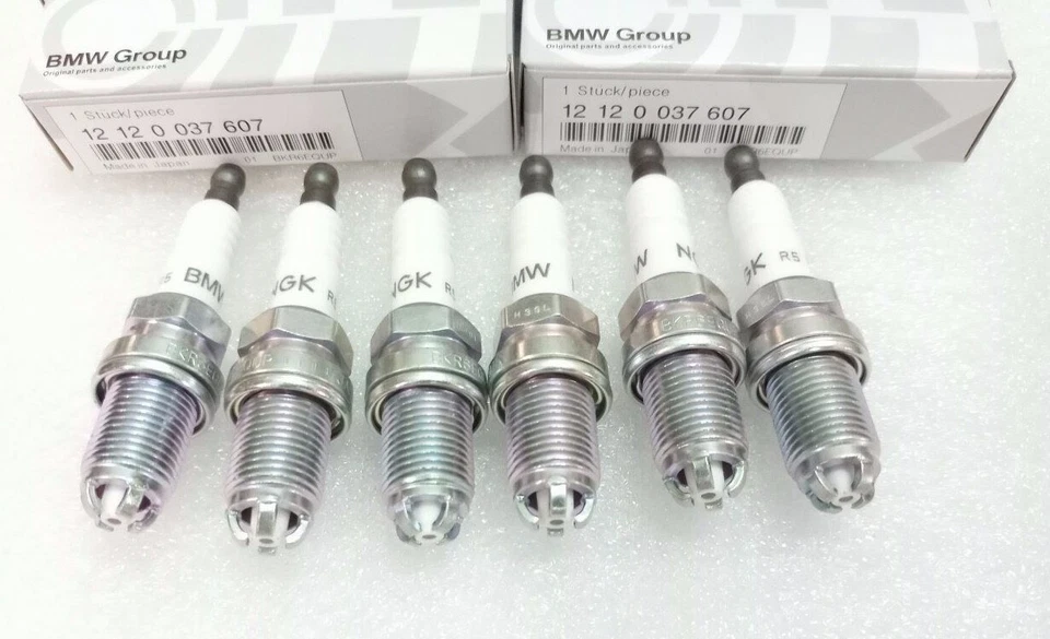 bmw Spark Plugs BKR6EQUP 3199 (x6 Plugs) Fits BMW E46 320i - 330i 12120037607 - Image 2 of 2