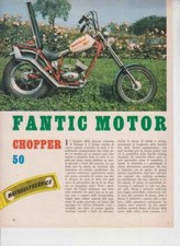 advertising Pubblicità-TEST FANTIC MOTOR CHOPPER 50 1972 MOTOITALIANE MOTOSPORT
