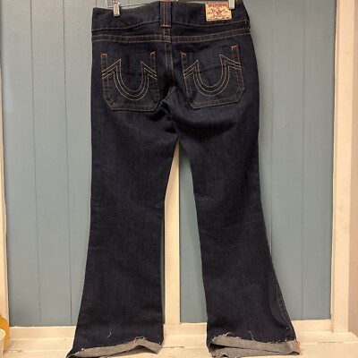 パンツ True Religion BOOT CUT denim BECCA STUDDED BOOTCUT JEAN - 2SB Body Rinse Black | True