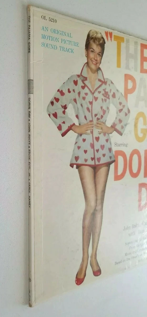 Vintage 1957 Soundtrack ~ THE PAJAMA GAME Vinyl Record ~ 6 Eye Mono ~ Doris Day