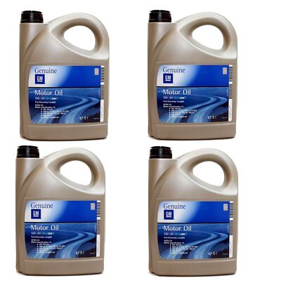 Original Opel GM 5W-30 Dexos 2 Longlife Motoröl 1942003 20 Liter 5W30