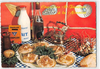 AK DENTELEES REZEPT KÜCHE Muscheln St. Jacques Emilie Bernard n78