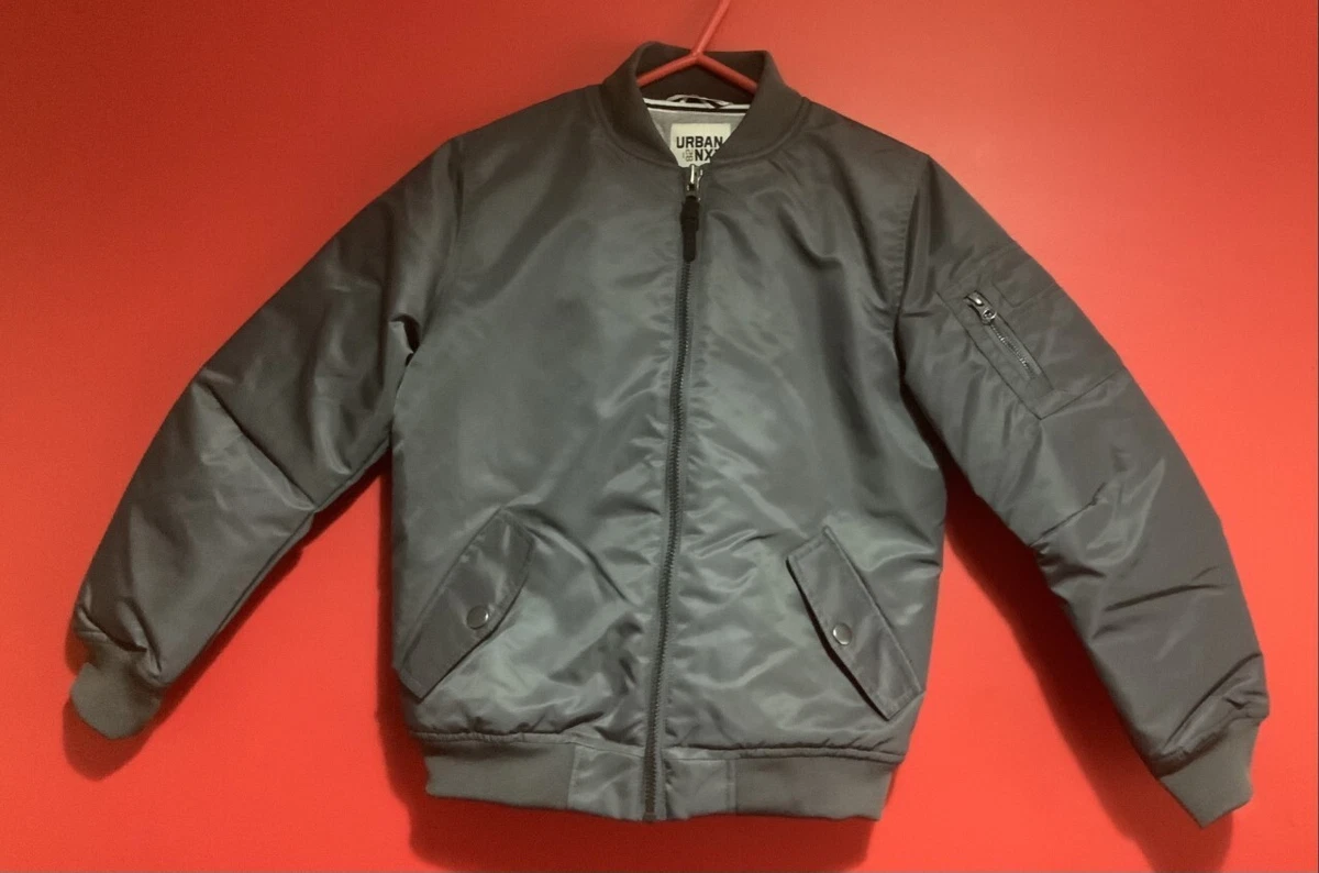 Boys NEXT Grey Bomber Jacket UK Boys Size 10Yrs 6 eBay