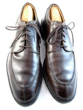 Allen Edmonds "DENALI" Men's Leather Split-Toe Derby 10 D Brown USA (115N)