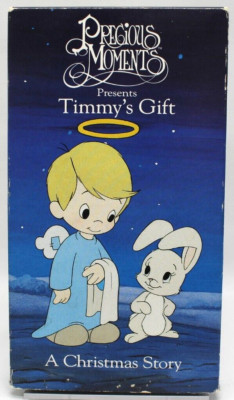 Precious Moments Timmy's Gift Christmas Story VHS 1991 Animated