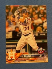 Jose Altuve ~ 2018 Topps Opening Day #50 ~ Houston Astros ~ Free Shipping