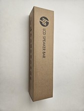 HP LCD Speaker Bar NQ576AA NQ576-60001 Black USB Speakerbar New, Sealed