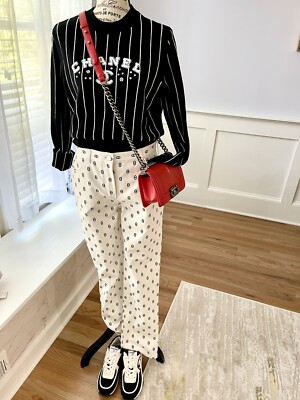 BNIB Hermes Chaine D'ancre 5 Pocket Pants Blanc Casse White Size