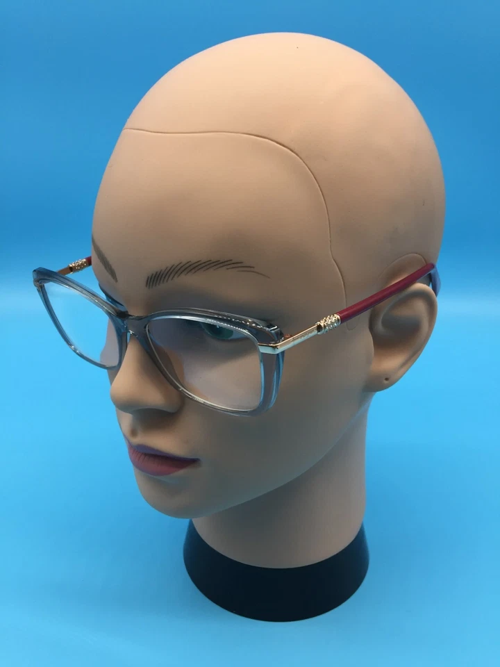 Marco de gafas de gato gris transparente Vogue VO5487-B 2726 Foto 3 de 4