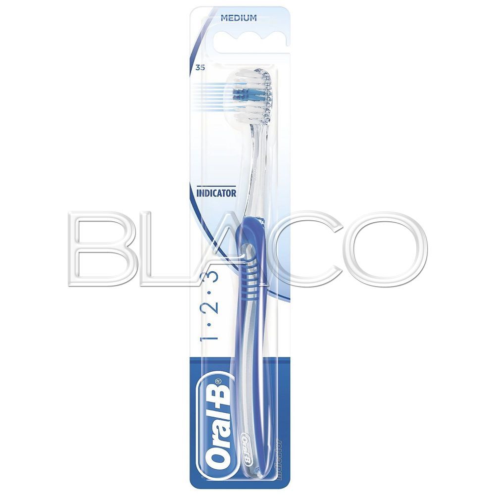 AZ ORAL-B SPAZZOLINO PER DENTI INDICATOR 35 MEDIO IN BLISTER