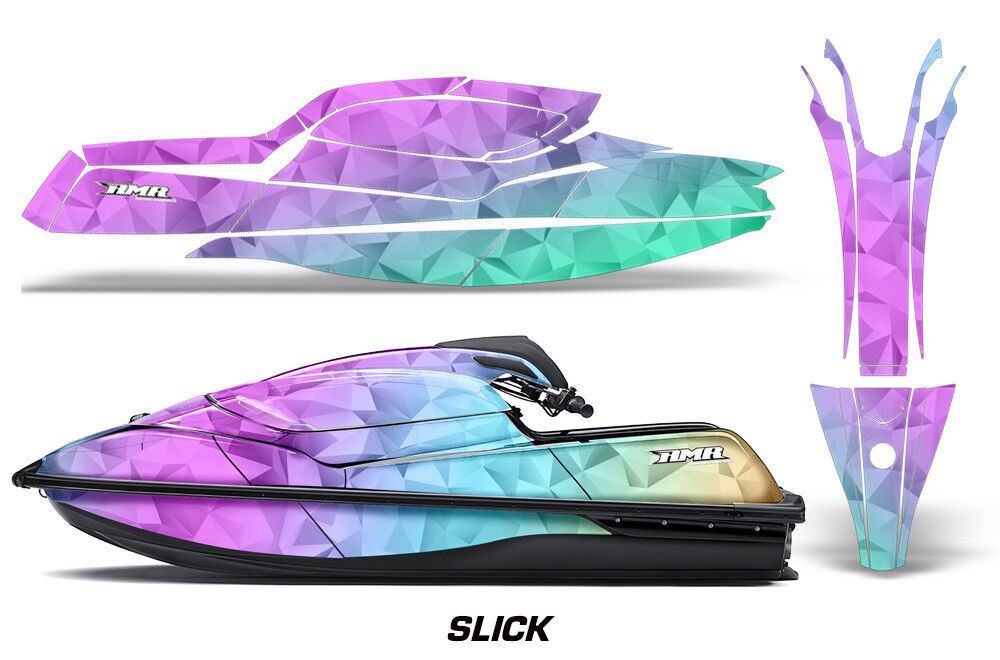 SKIKE様用•*¨*•.¸♬︎ Jet Ski Graphics Decals Stickers For Kawasaki SX-R SXR JS1500 17