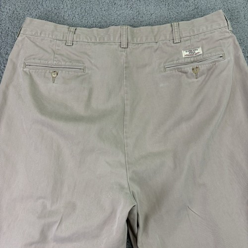 Polo Ralph Lauren Andrew Pantalone Uomo Taglia W40 L30 Cachi Beige Chino 36x29 - Foto 11 di 14