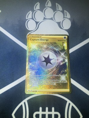 Capture Energy Gold Secret Rare Holo Pokemon Card 201/189 Darkness