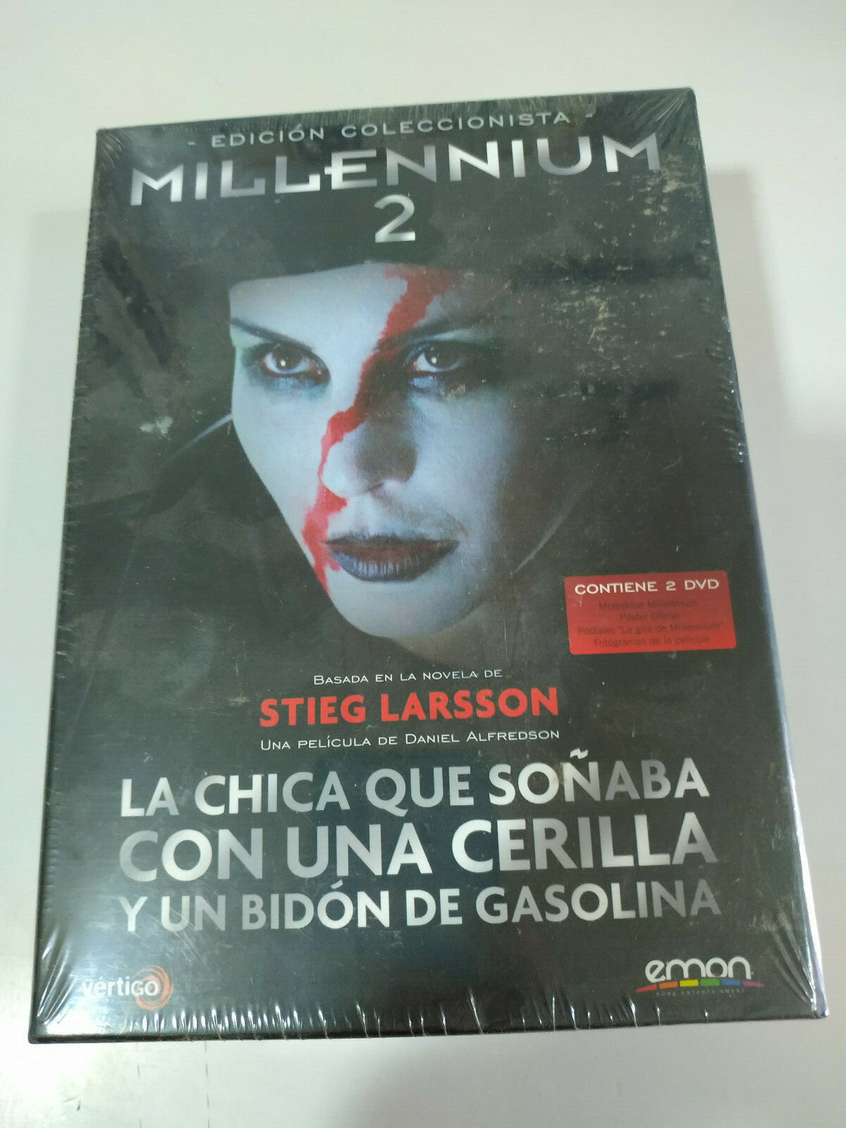 Millennium 2 La chica que Ho Sognato Cassetta Kit DVD Ed Collezzionista Larsson