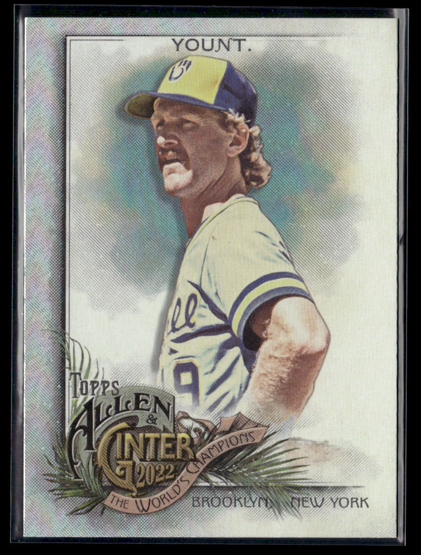 2022 Topps Allen & Ginter #89 Robin Yount Silver Portrait