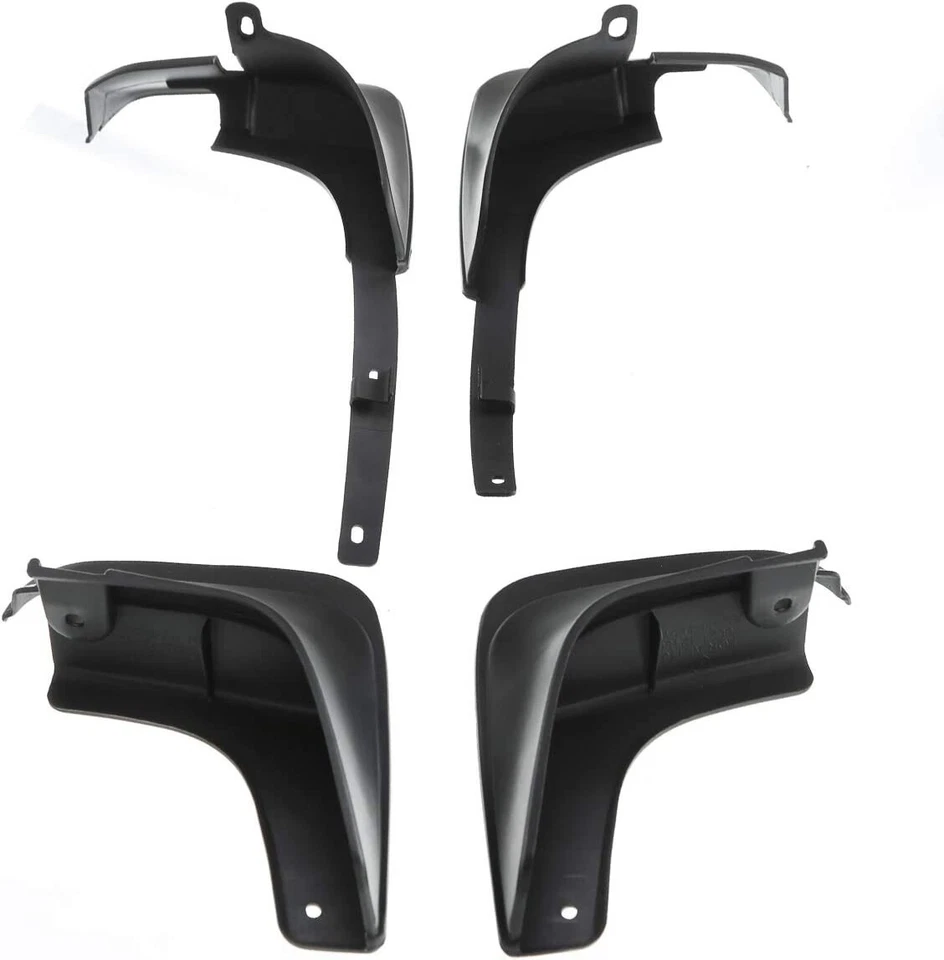 4Pcs Splash Guards Mud Flaps Molded for Toyota Corolla 1998-2002 Front & Rear - Image 3 of 4