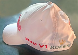 rolex golf hat