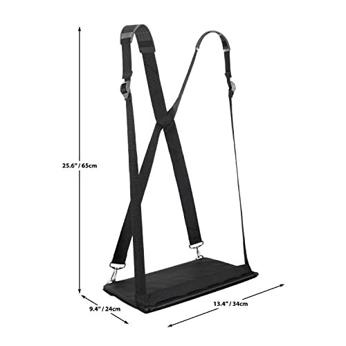 Harnais Sangle Portable Porte Coffre Ordinateur Portable pour Marcher Fonctionne - Photo 6/8
