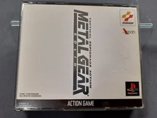SONY Playstation 1 PS1 Tactical Espionage Action METAL GEAR SOLID 3CDs BOXED JP