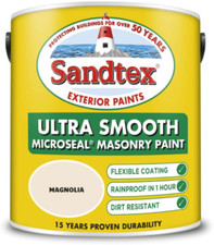 Sandtex  Magnolia Smooth Masonry Paint 2.5L
