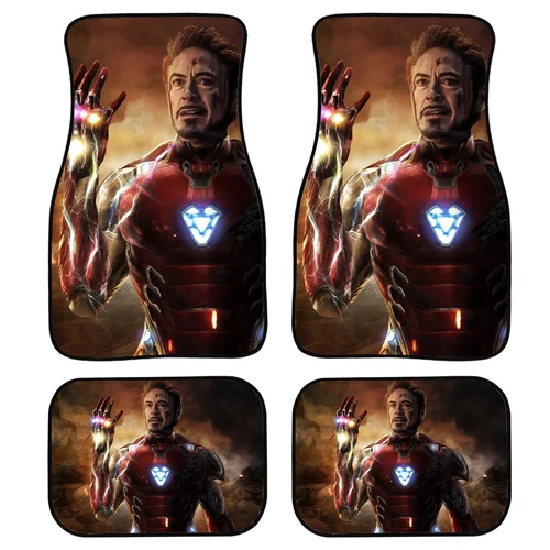 Iron Man Marvel Not-Slip Car Floor Mats