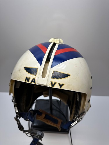 U. S. Navy Pilot Flight Helmet - Gentex DSA100 Medium NAMED Callsign "Ryker" - Picture 3 of 13