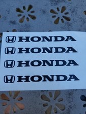 4x Black Door Handle Decal Sticker For Honda Type R S Vtec Civic Accord Clarity 4x Black Door Handle Decal Sticker For Honda Type R S Vtec Civic Accord Clarity