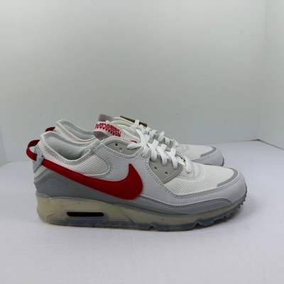 Nike Air Max Terrascape 90 Shoes Men\'s Size 8.5 Summit White Red Clay Sneakers Nike-Air-Max-Terrascape-90-  main image 4