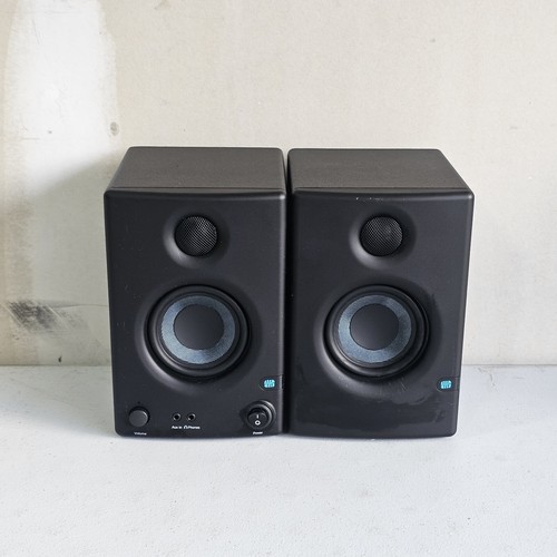 PreSonus Eris E3.5-3.5" Near Field Studio Monitor Pair Tested Works