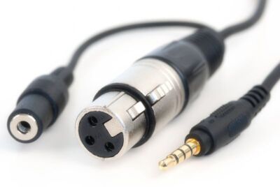 CableJive ProJive XLR, Mikrofon Adapter, Schwarz