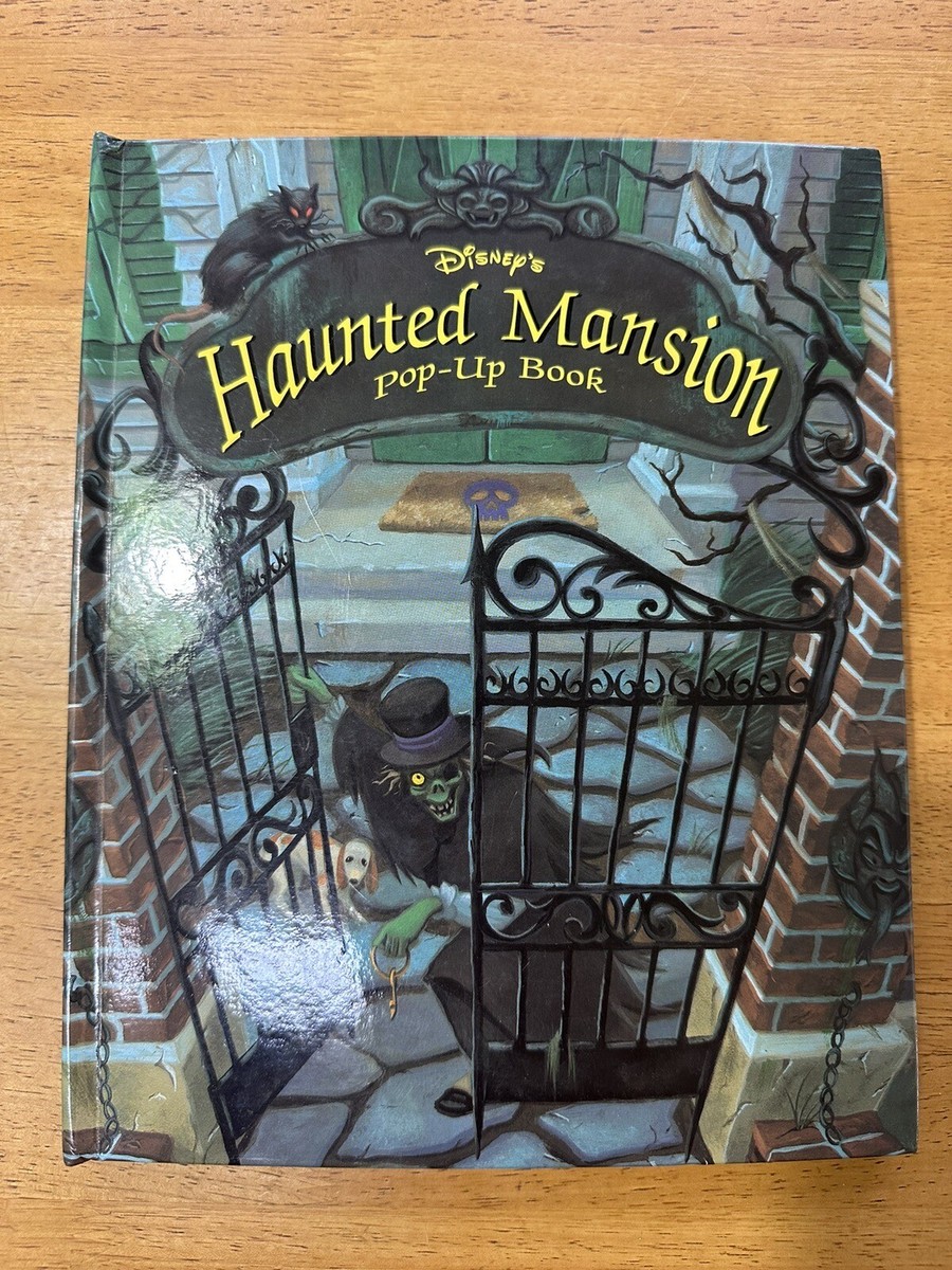 Disney's Haunted Mansion Pop-Up Book 1994 - Fully Operational | eBay