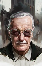 TRIBUTE: STAN LEE VIKTOR MILLER GAUSA VIRGIN VARIANT FANEXPO DALLAS 2025 LTD 150