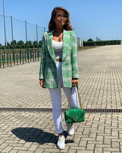DOUBLE BREASTED JACKET BLAZER SMALL 