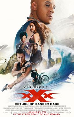 XXX Return of Xander Cage - original DS movie poster - 27x40 D/S 2017 Final