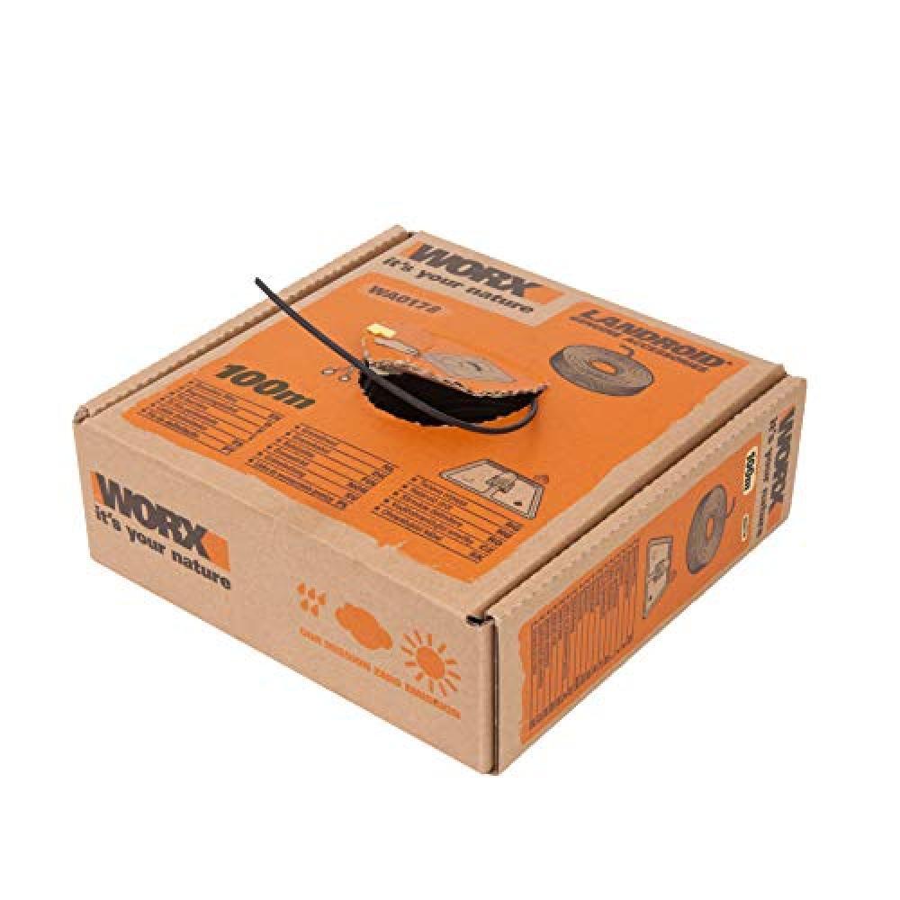Worx wa0178 100 m filo perimetrale per tosaerba automatico Landroid, Nero - NUOV
