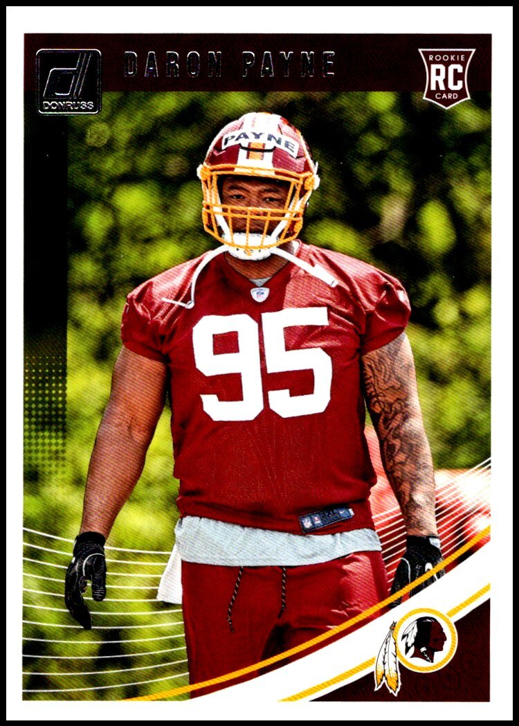  2018 Donruss #355 Daron Payne RC