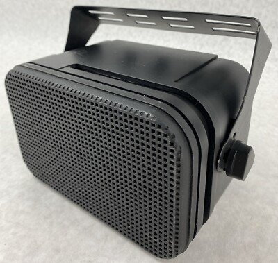 MG Electronics SB100TBP 60W 2 Way Weatherproof Speaker Black
