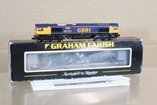 GRAHAM FARISH 371-377 GBRf RAILFREIGHT CLASS 66 DIESEL LOCO 66701 WHITEMOOR on